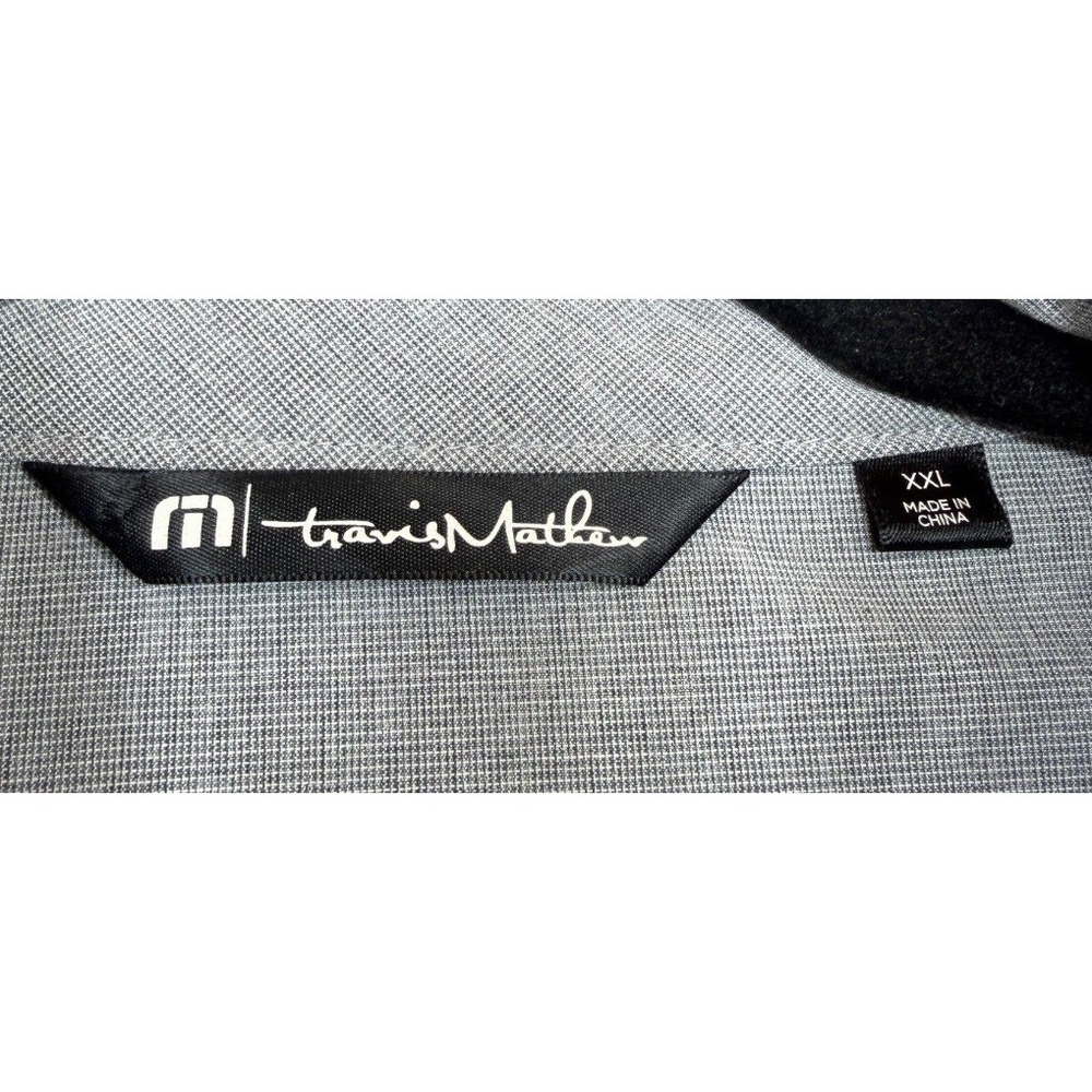 Travis Mathew Light Gray Full-Zip Performance Jacket - Picture 5 of 11
